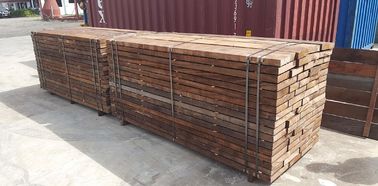 高密度木製の鋸で挽かれた材木、家具の装飾の空気乾燥の製材